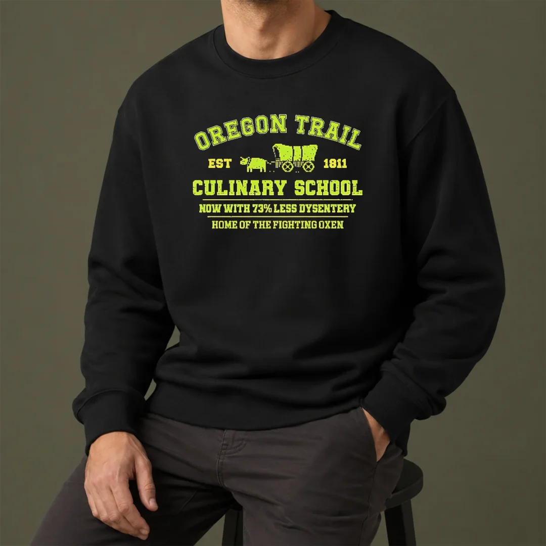 nice-original-oregon-trail-culinary-school-now-with-73-percent-less-dysentery-sweater Nice Original Oregon Trail Culinary School Now With 73 Percent Less Dysentery Sweater