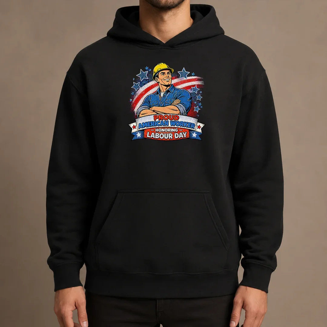 nice-patriotic-labour-day-worker-pop-art-hoodie Nice Patriotic Labour Day Worker Pop Art Hoodie