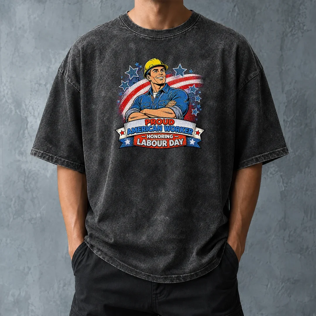 nice-patriotic-labour-day-worker-pop-art-washed-t-shirt-washed-tshirt Nice Patriotic Labour Day Worker Pop Art Washed T-Shirt