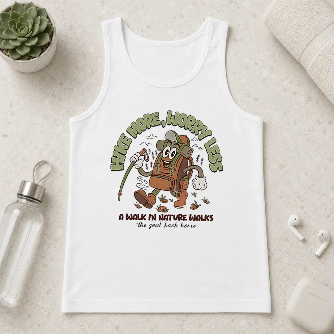 nice-premium-hot-hike-more-worry-less-a-walk-in-nature-walks-the-soul-back-home-tank-top Nice Premium Hot Hike More Worry Less A Walk In Nature Walks The Soul Back Home Tank Top