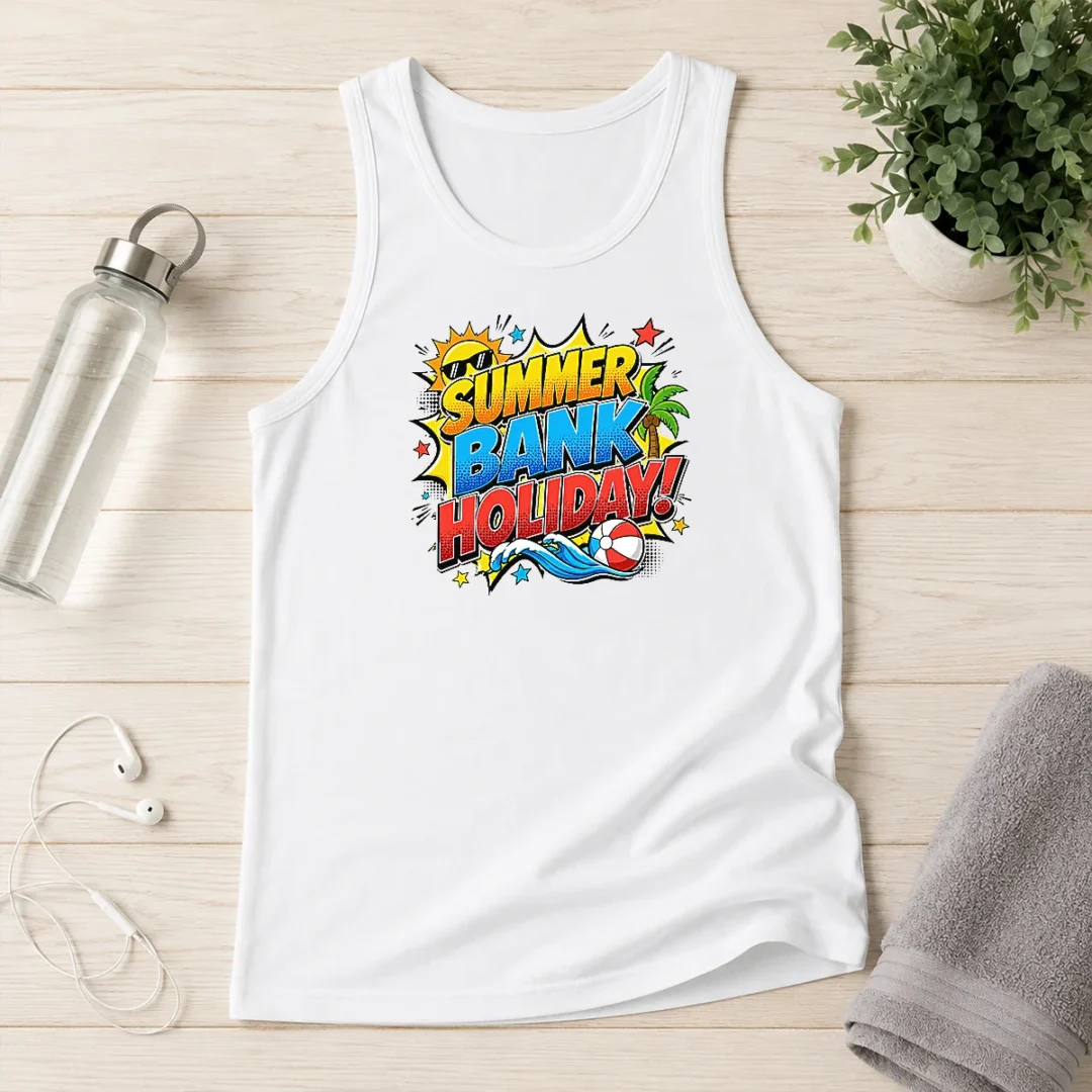 nice-premium-pop-art-comic-summer-bank-holiday-beach-ball-wave-tank-top Nice Premium Pop Art Comic Summer Bank Holiday Beach Ball Wave Tank Top
