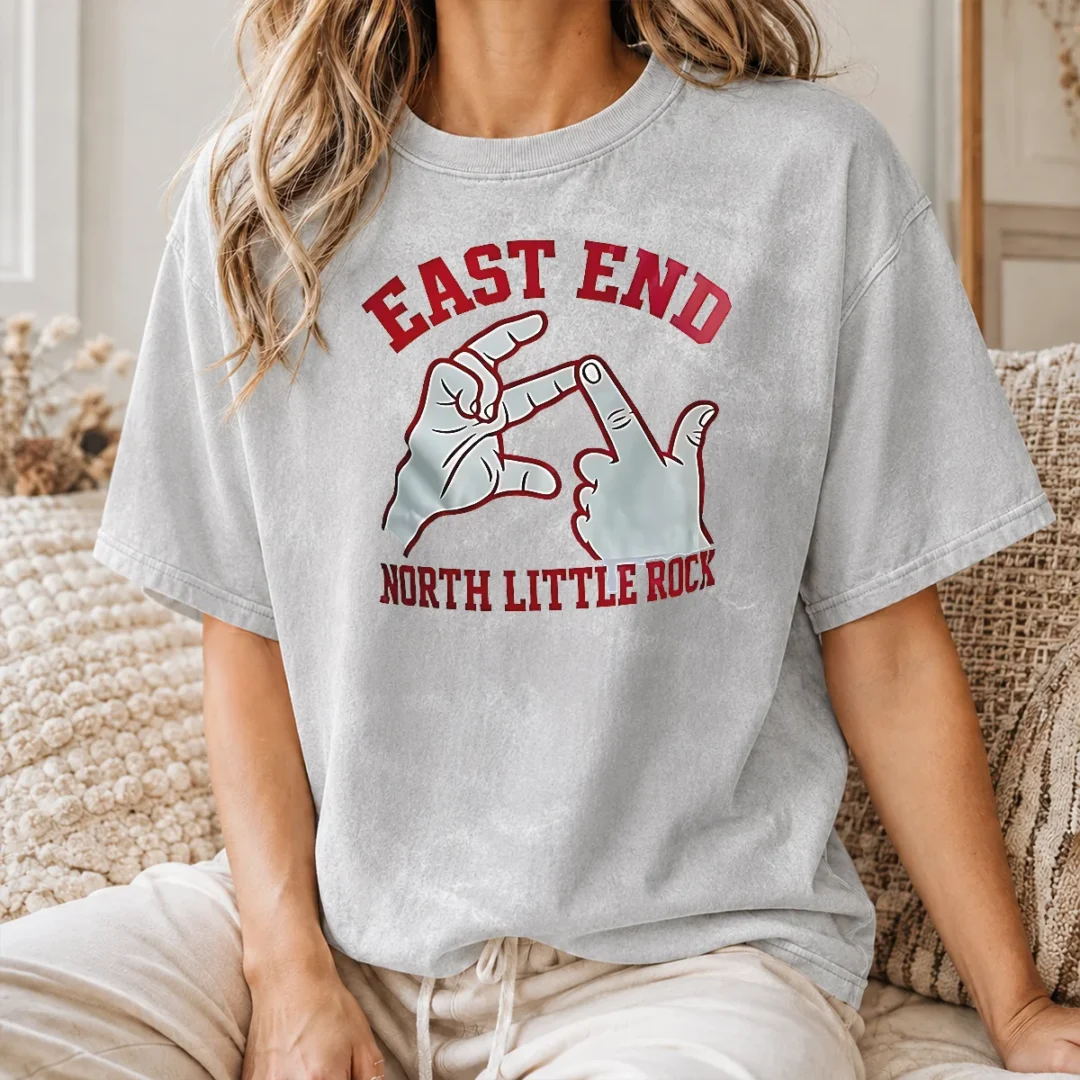 Nice Pretty East End North Little Rock Washed T Shirt Nice Pretty East End North Little Rock Washed T-Shirt