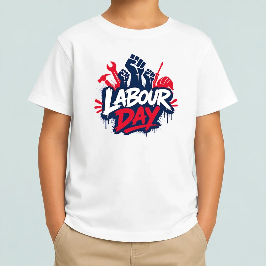 nice-pretty-labour-day-raised-fists-tools-paint-splatter-protest-kids-t-shirt Nice Pretty Labour Day Raised Fists Tools Paint Splatter Protest Kids T-Shirt