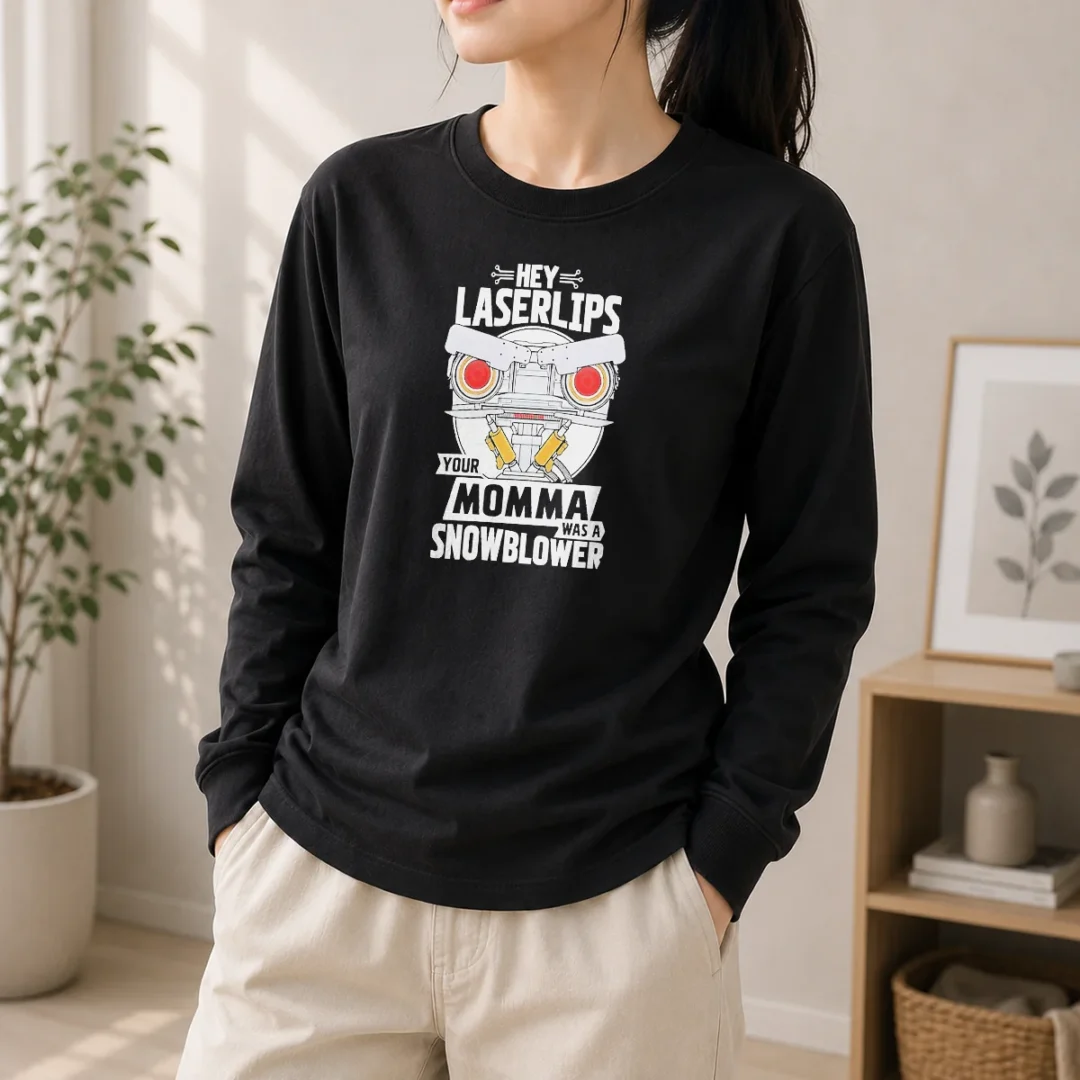 nice-pretty-short-circuit-hey-laserlips-your-momma-was-a-snowblower-long-sleeve-shirt Nice Pretty Short Circuit Hey Laserlips Your Momma Was A Snowblower Long Sleeve Shirt