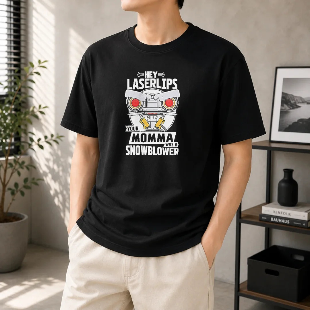 nice-pretty-short-circuit-hey-laserlips-your-momma-was-a-snowblower-t-shirt Nice Pretty Short Circuit Hey Laserlips Your Momma Was A Snowblower