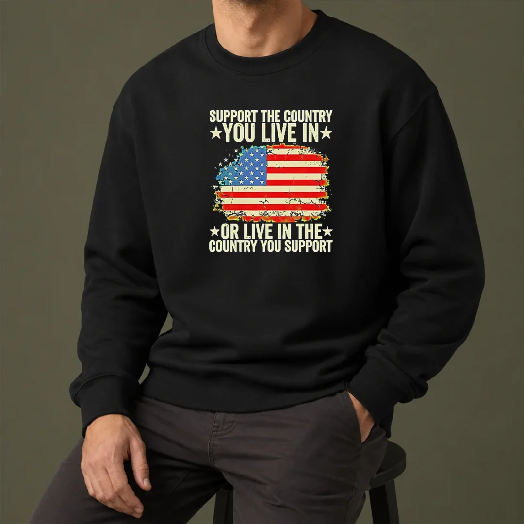 nice-support-the-country-you-live-in-or-live-in-the-country-you-support-distressed-flag-sweater Nice Support The Country You Live In Or Live In The Country You Support Distressed Flag Sweater