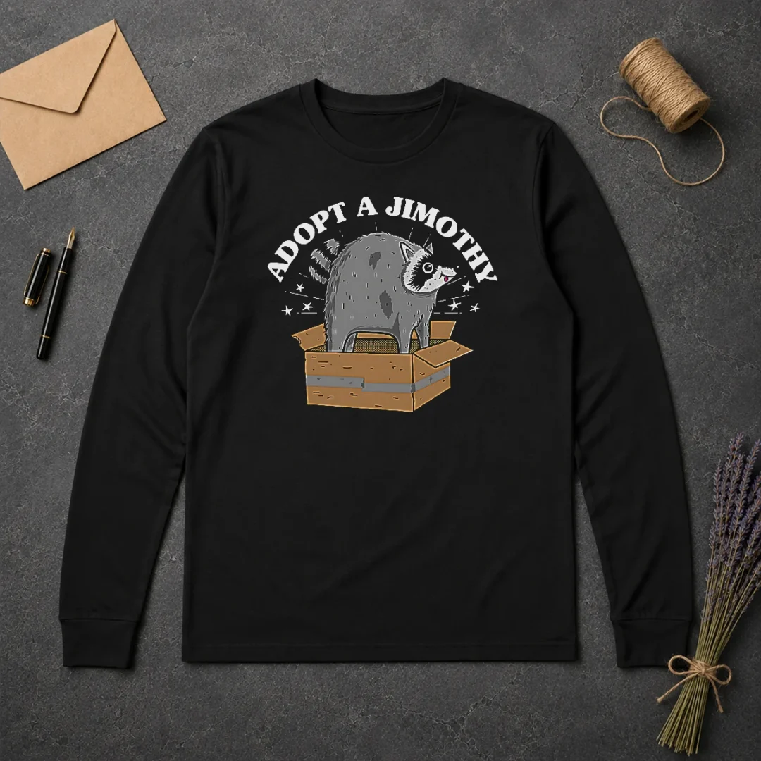 Nice Top Adopt A Jimothy Long Sleeve Shirt Nice Top Adopt A Jimothy Long Sleeve Shirt