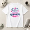 Nice Top Grandparents Day Grunge Paint Splatter Heart