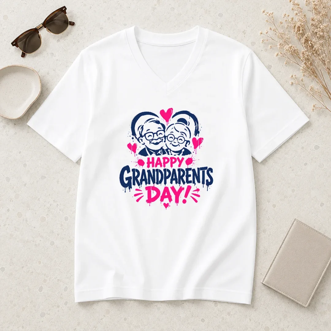 nice-top-grandparents-day-grunge-paint-splatter-heart-v-neck-shirt Nice Top Grandparents Day Grunge Paint Splatter Heart V-Neck Shirt