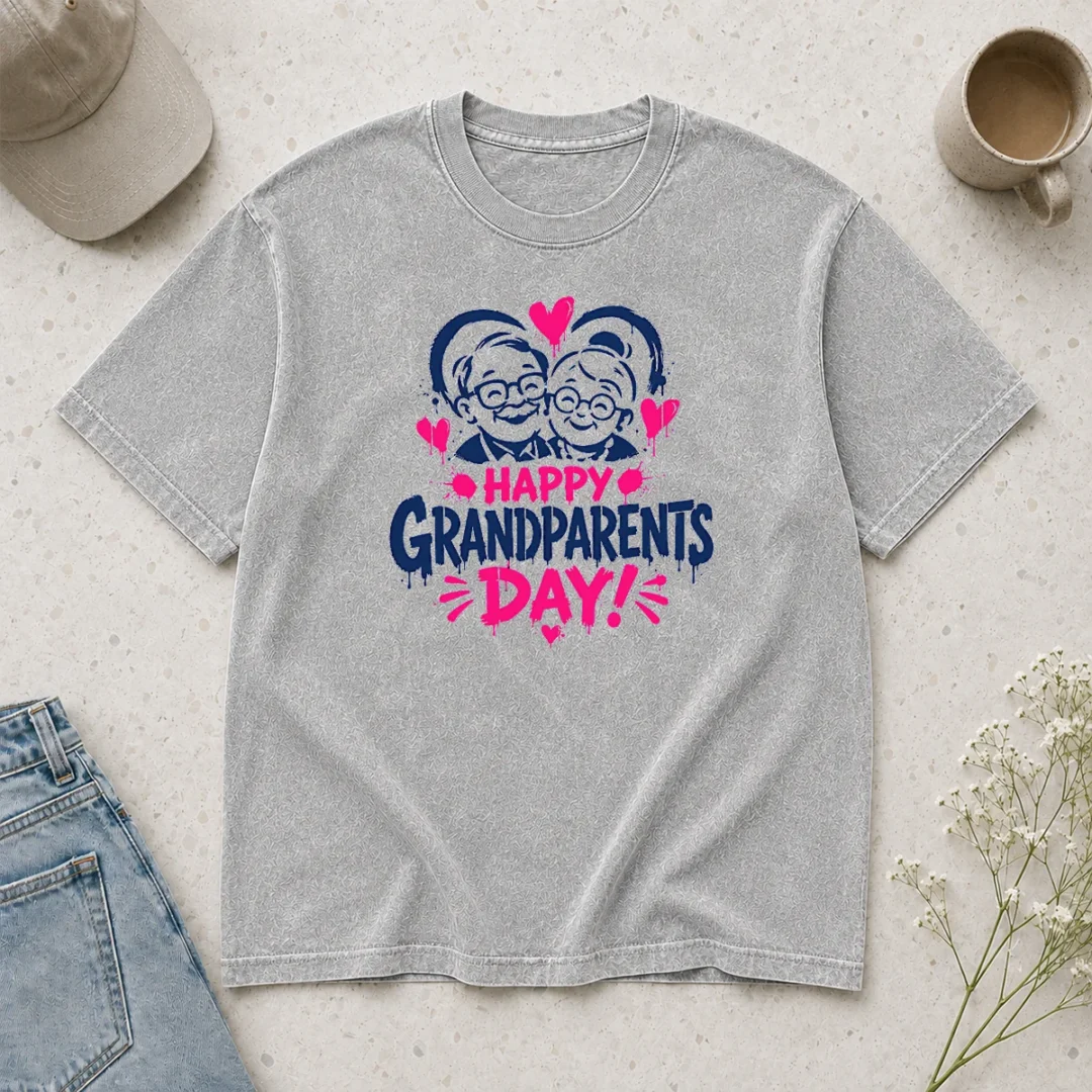nice-top-grandparents-day-grunge-paint-splatter-heart-washed-t-shirt Nice Top Grandparents Day Grunge Paint Splatter Heart Washed T-Shirt