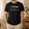 Nice Top It'S Because It'S True Programmer Coding