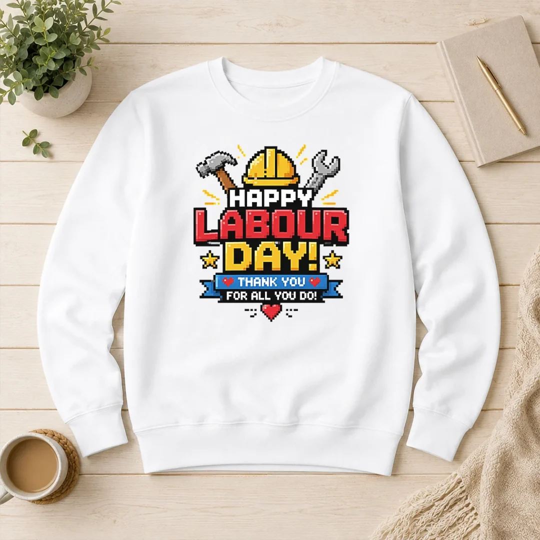 nice-top-pixel-art-happy-labour-day-thank-you-workers-sweater Nice Top Pixel Art Happy Labour Day Thank You Workers Sweater