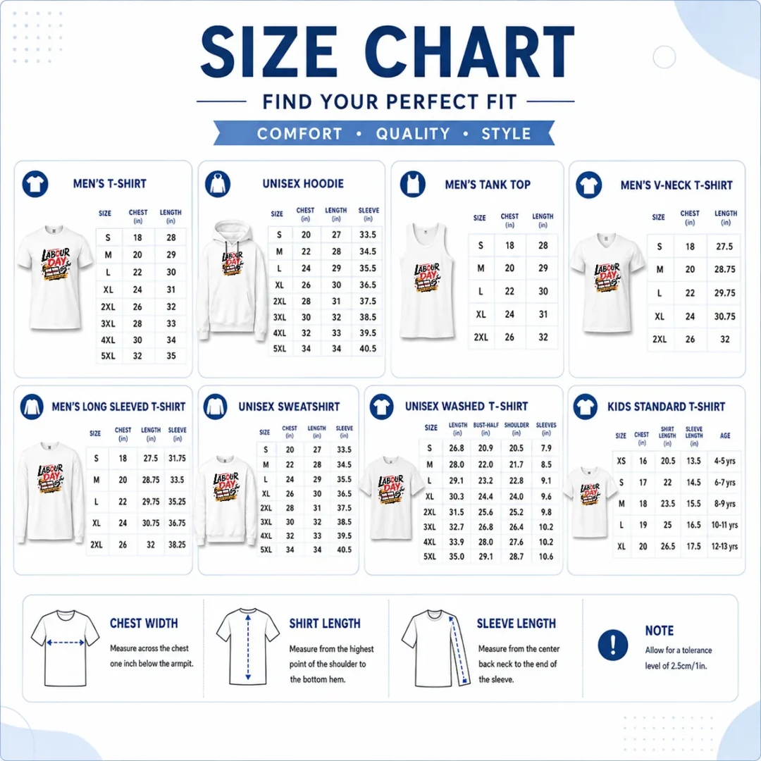 nice-top-pretty-grunge-labour-day-hard-work-strong-future-fist-size-chart Size chart for Nice Top Pretty Grunge Labour Day Hard Work Strong Future Fist with measurements in inches and cm to help choose the right fit