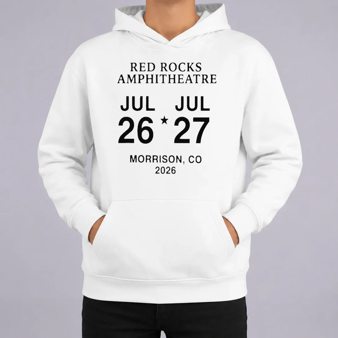 Nice Top Red Rocks Amphitheatre Jul 26 27 Morrison Co 2026 Hoodie Nice Top Red Rocks Amphitheatre Jul 26 27 Morrison Co 2026 Hoodie