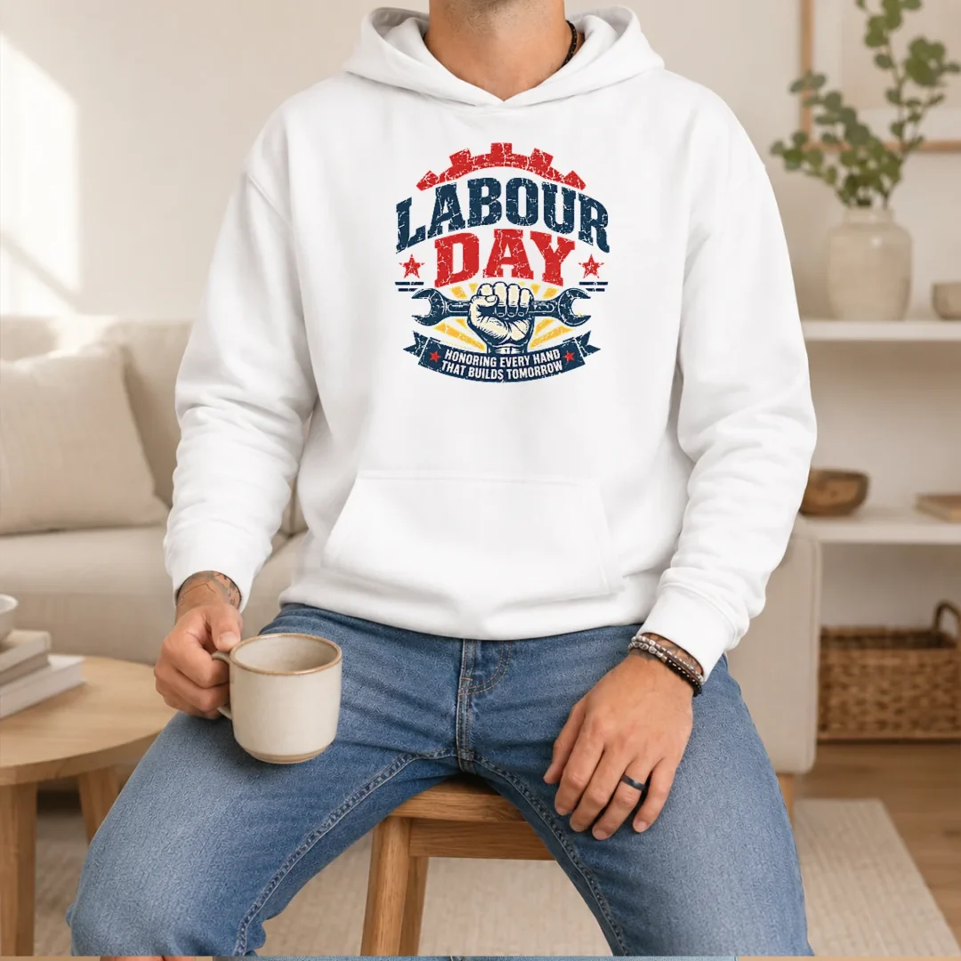 nice-vintage-distressed-labour-day-honoring-builders-fist-hoodie Nice Vintage Distressed Labour Day Honoring Builders Fist Hoodie