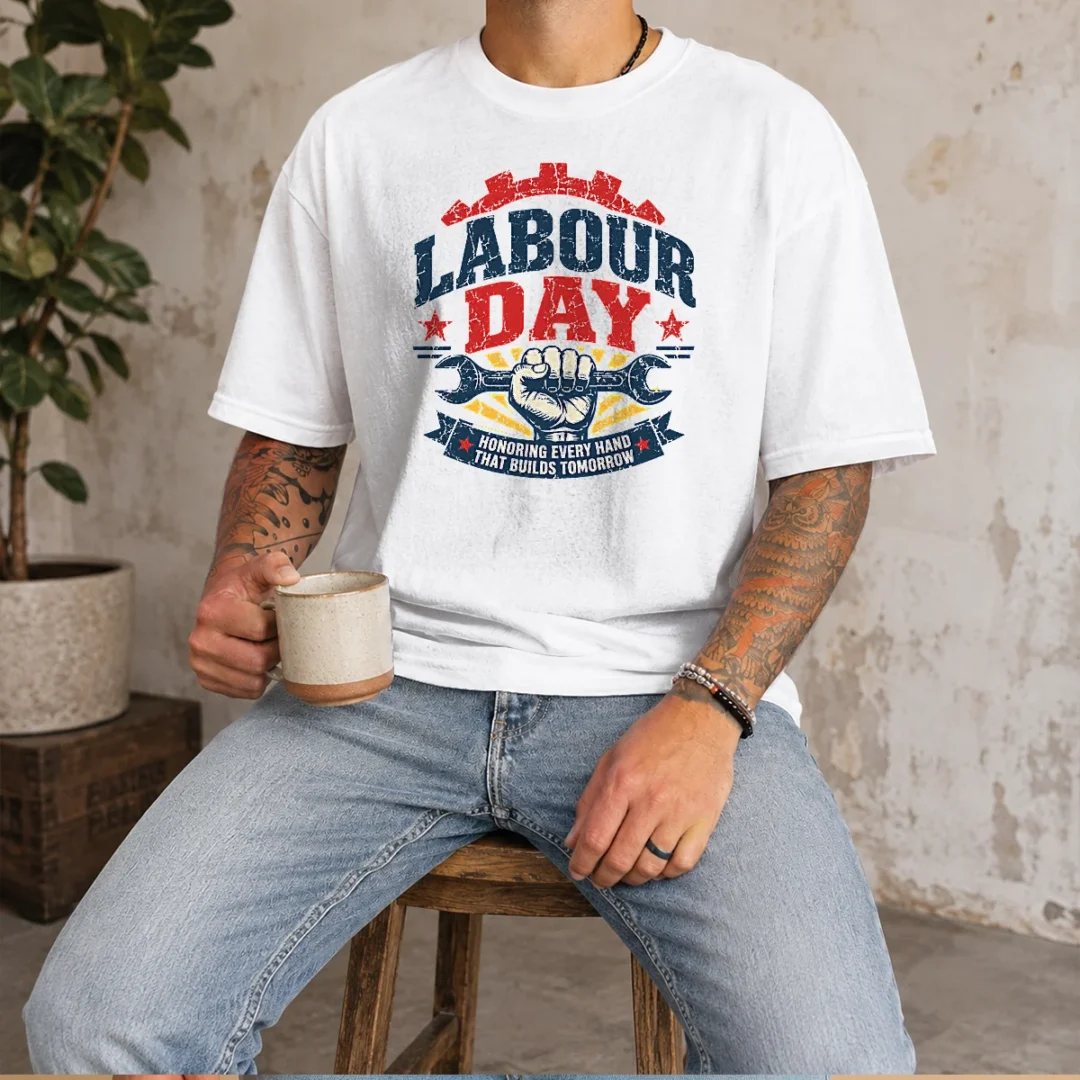 nice-vintage-distressed-labour-day-honoring-builders-fist-t-shirt-1 Nice Vintage Distressed Labour Day Honoring Builders Fist