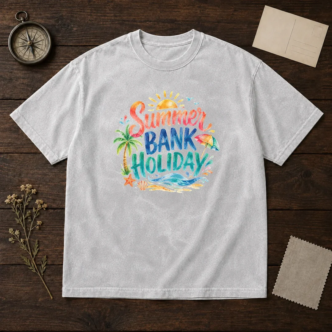 nice-watercolor-summer-bank-holiday-beach-palm-starfish-washed-t-shirt Nice Watercolor Summer Bank Holiday Beach Palm Starfish Washed T-Shirt