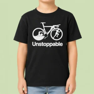Nice Unstoppable Triathlon Kids T-Shirt