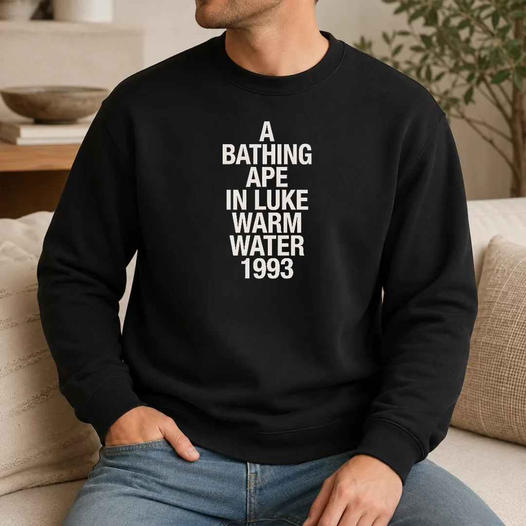 Official A Bathing Ape In Luke Warm Water 1993 Bape Sweater Official A Bathing Ape In Luke Warm Water 1993 Bape Sweater
