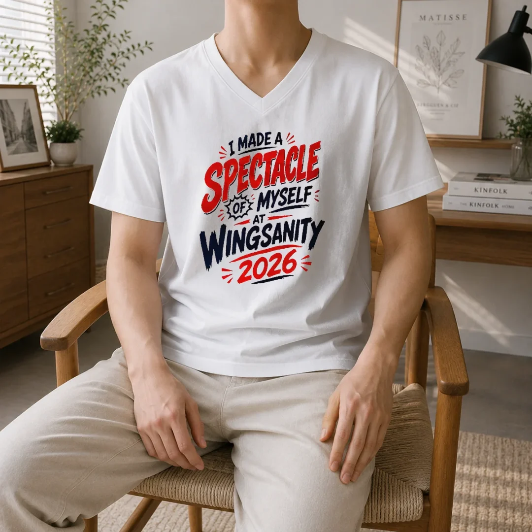 official-funny-i-made-a-spectacle-of-myself-at-wingsanity-2026-v-neck-shirt Official Funny I Made A Spectacle Of Myself At Wingsanity 2026 V-Neck Shirt