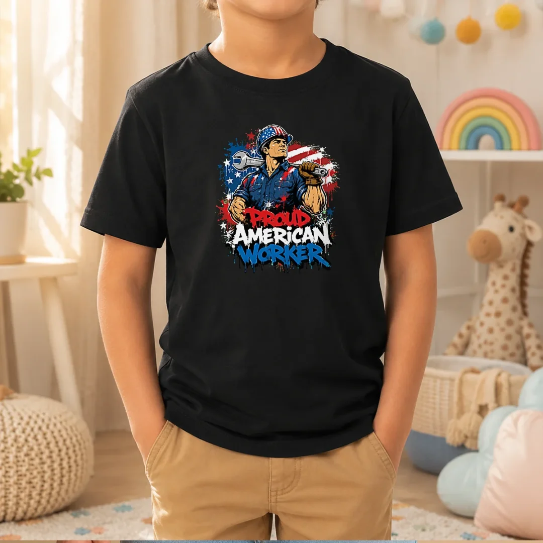 official-good-american-labour-day-proud-worker-graffiti-kids-t-shirt Official Good American Labour Day Proud Worker Graffiti Shirt - Image 9
