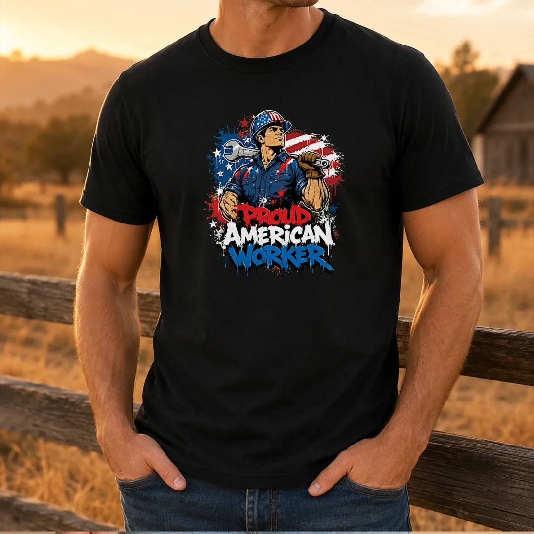 official-good-american-labour-day-proud-worker-graffiti-t-shirt-1 Official Good American Labour Day Proud Worker Graffiti