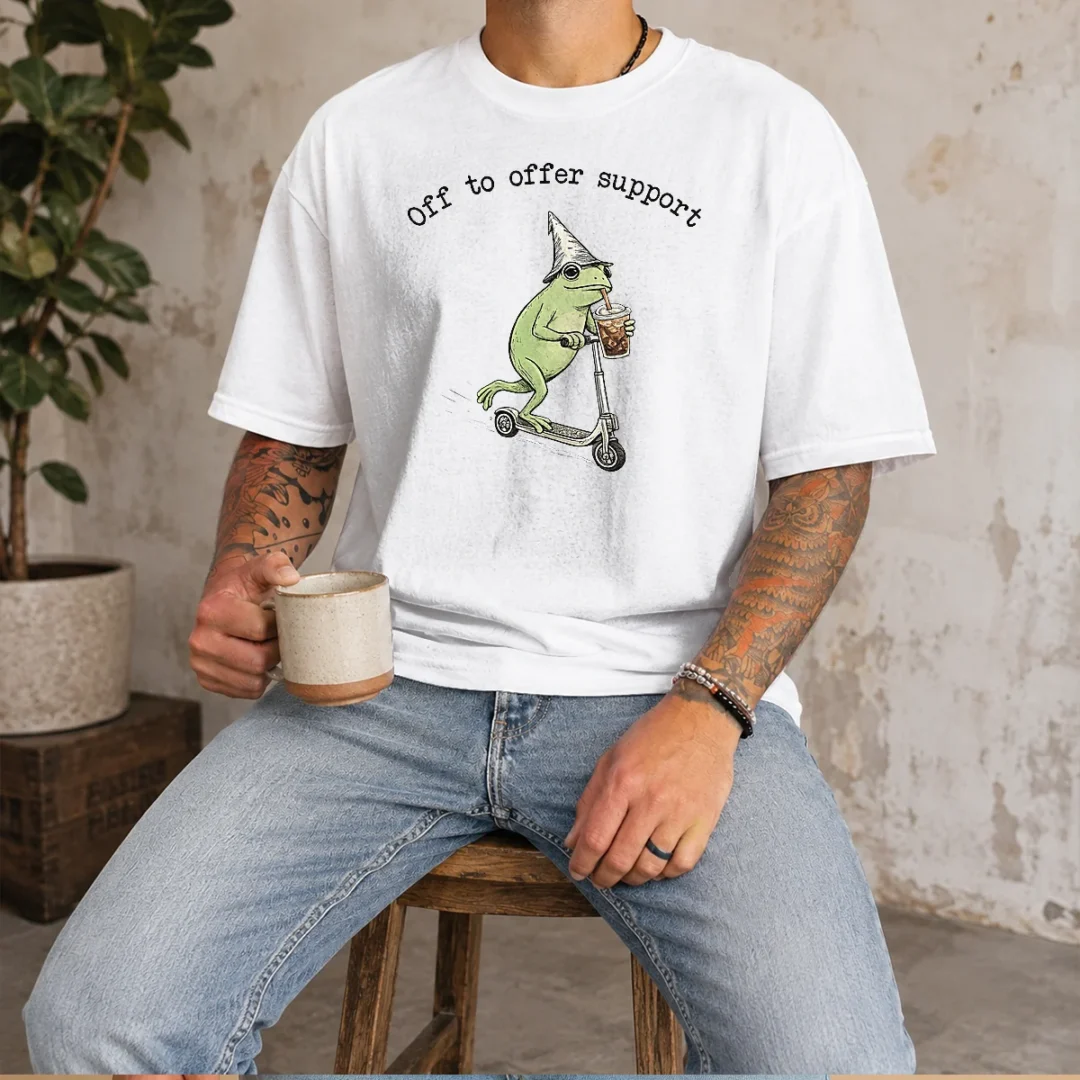 official-good-support-staff-paraprofessional-back-to-school-frog-iced-coffee-t-shirt-2 Official Good Support Staff Paraprofessional Back To School Frog Iced Coffee