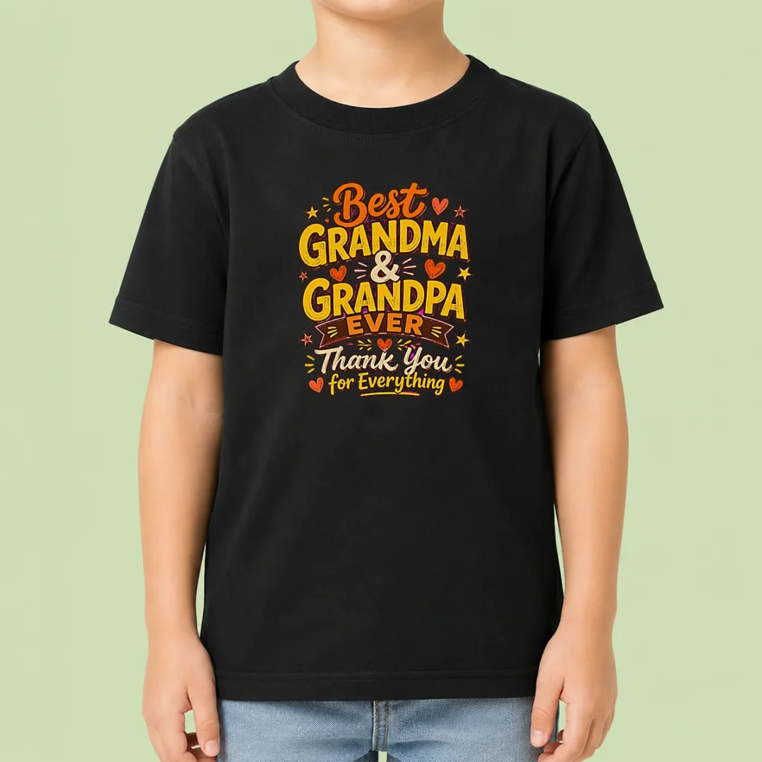 official-grandparents-day-best-grandma-grandpa-ever-doodle-kids-t-shirt Official Grandparents Day Best Grandma Grandpa Ever Doodle Kids T-Shirt