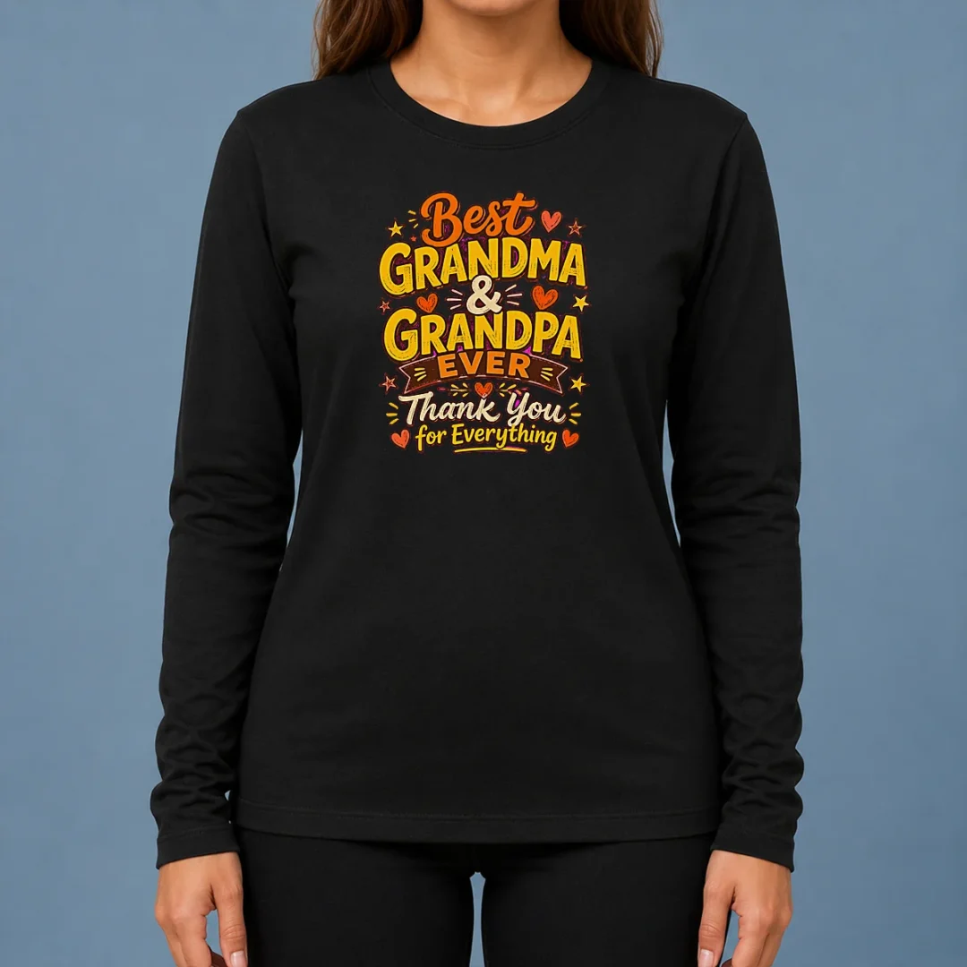 official-grandparents-day-best-grandma-grandpa-ever-doodle-long-sleeve-shirt Official Grandparents Day Best Grandma Grandpa Ever Doodle Long Sleeve Shirt