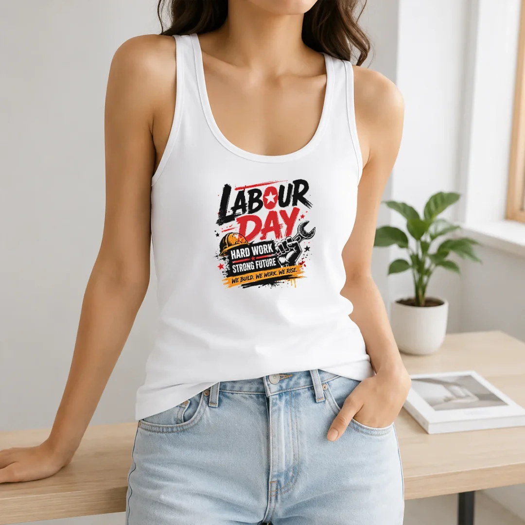 Official Grunge Labour Day Hard Work Strong Future Fist Tank Top Official Grunge Labour Day Hard Work Strong Future Fist Tank Top