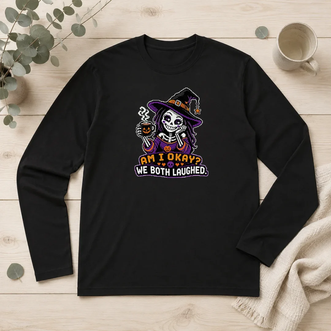 official-halloween-coffee-skeleton-girl-pixel-long-sleeve-shirt Official Halloween Coffee Skeleton Girl Pixel Long Sleeve Shirt