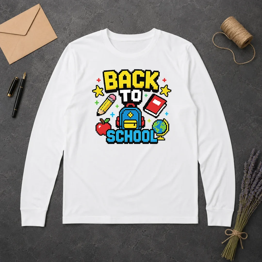 official-hot-grunge-paint-drip-back-to-school-pink-black-long-sleeve-shirt