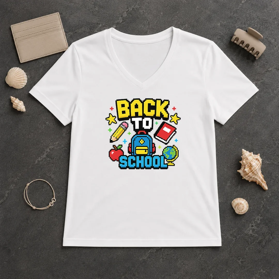 Official Hot Grunge Paint Drip Back To School Pink Black V Neck Shirt Official Hot Grunge Paint Drip Back To School Pink Black V-Neck Shirt
