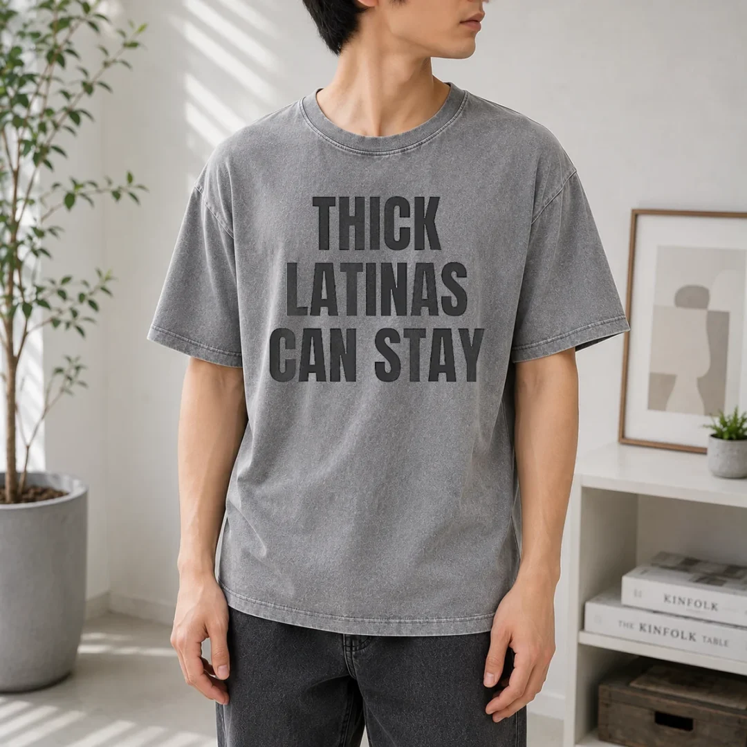 official-hot-thick-latinas-can-stay-funny-quote-slogan-washed-t-shirt Official Hot Thick Latinas Can Stay Funny Quote Slogan Washed T-Shirt