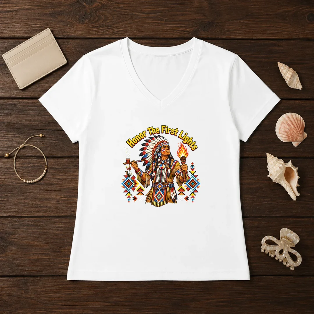 official-indigenous-peoples-day-pixel-pride-v-neck-shirt-1 Official Indigenous Peoples Day Pixel Pride V-Neck Shirt