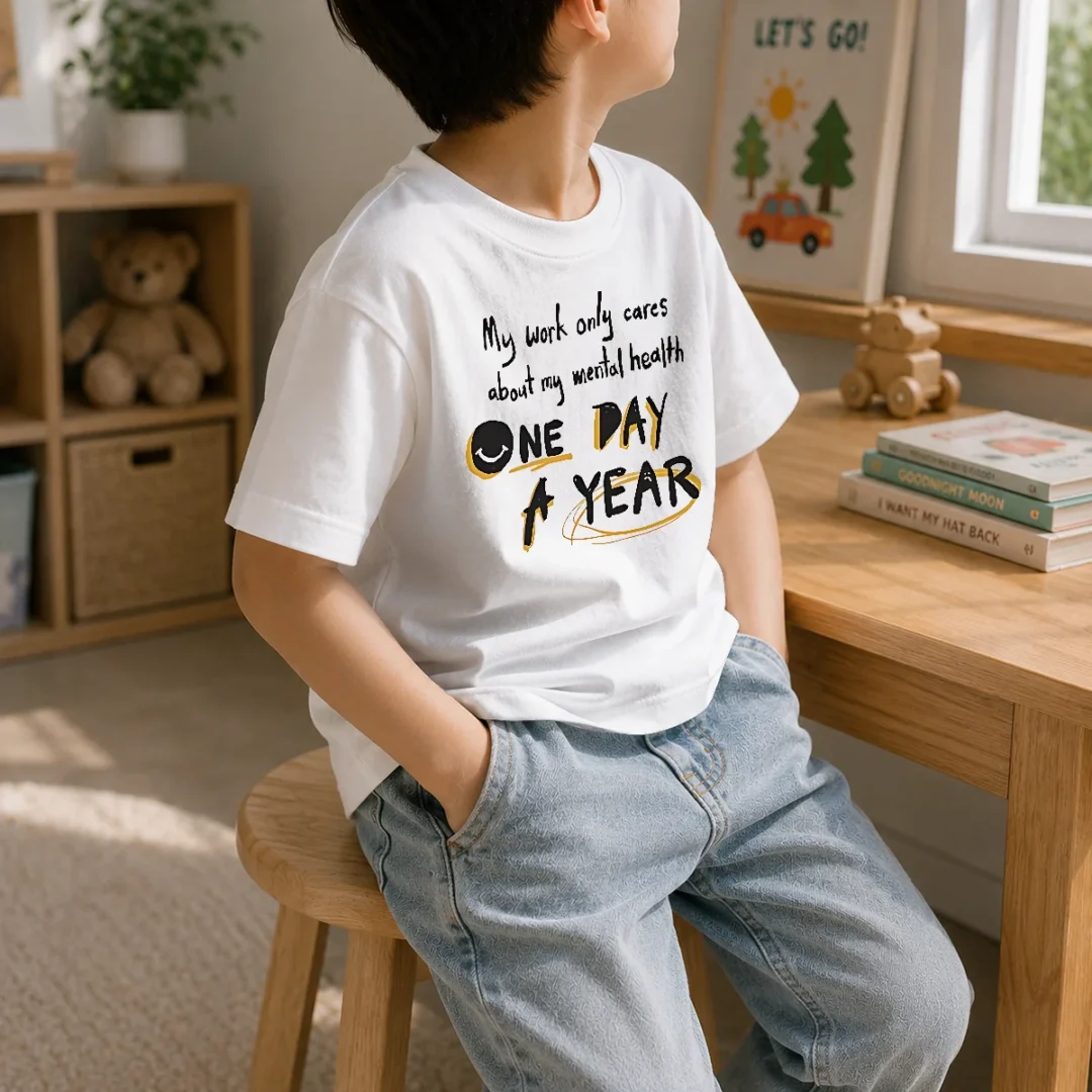 official-mental-health-awareness-apparel-my-work-only-cares-about-mental-health-one-day-a-year-kids-t-shirt Official Mental Health Awareness Apparel My Work Only Cares About Mental Health One Day A Year Kids T-Shirt