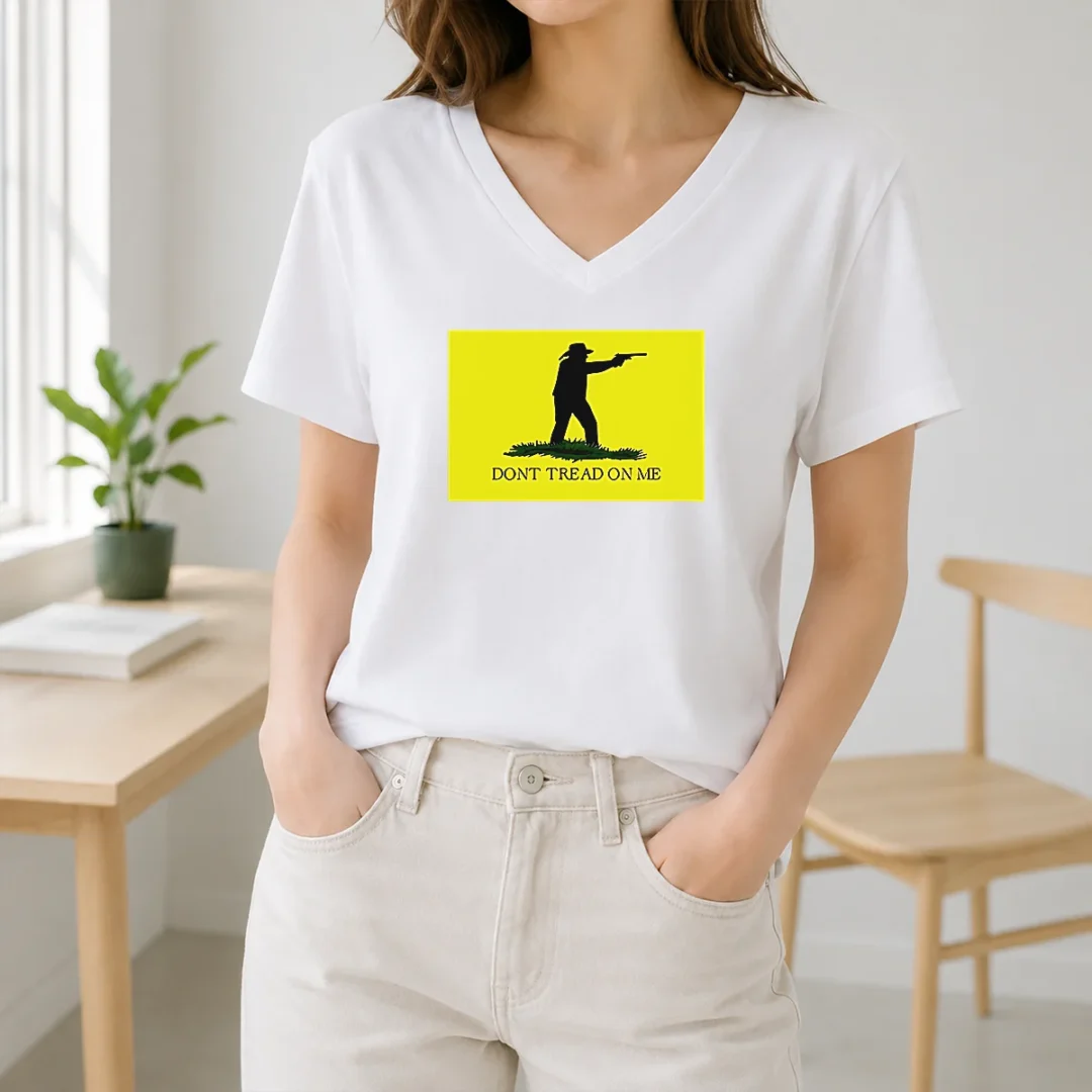 Official Nice Jordan Salinas Don'T Tread On Me V Neck Shirt Official Nice Jordan Salinas Don'T Tread On Me V-Neck Shirt