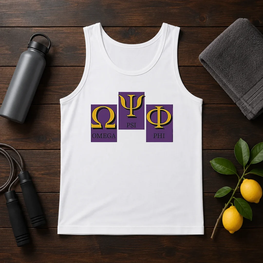 official-omega-psi-phi-logo-tank-top Official Omega PSI PHI Logo Tank Top
