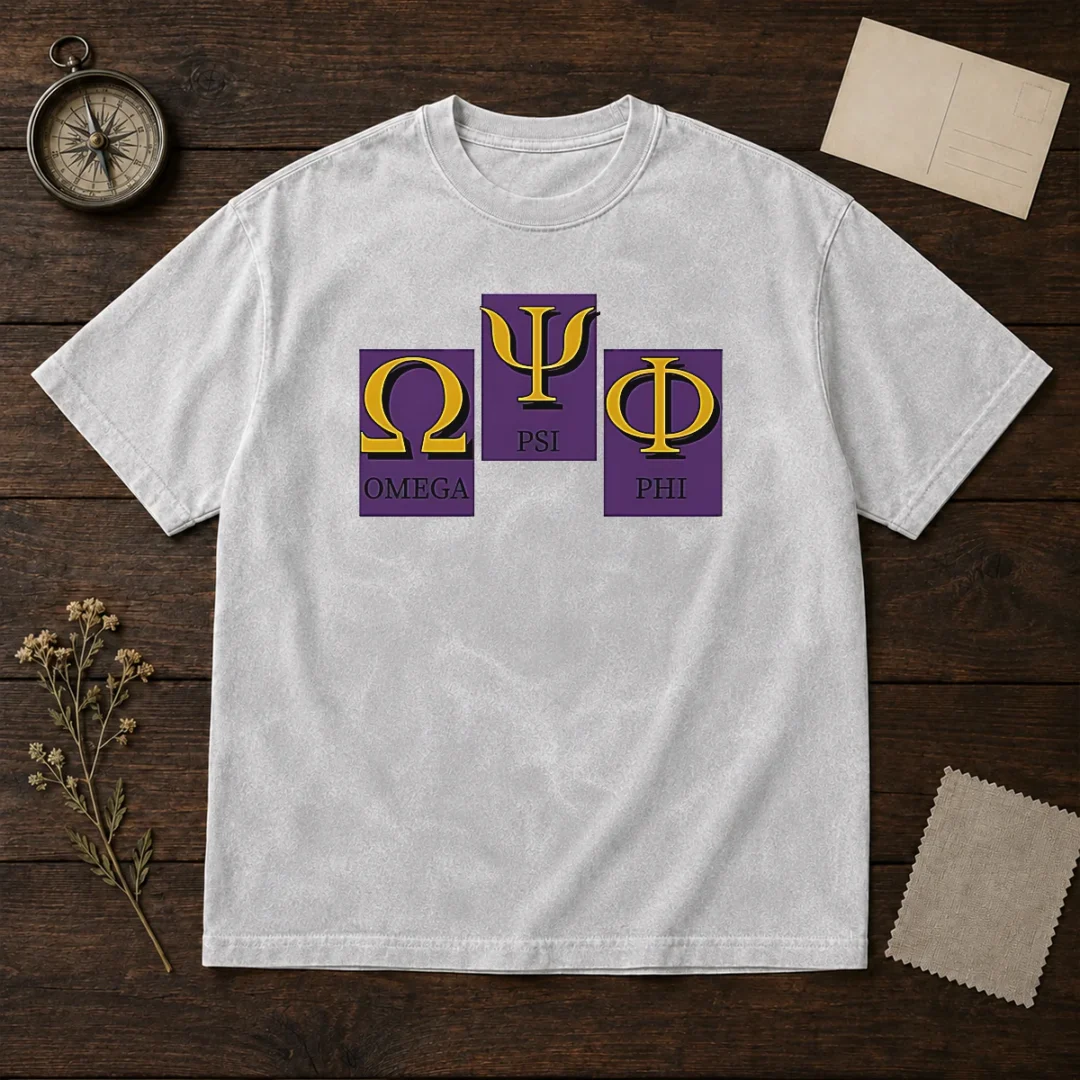 official-omega-psi-phi-logo-washed-t-shirt Official Omega PSI PHI Logo Washed T-Shirt