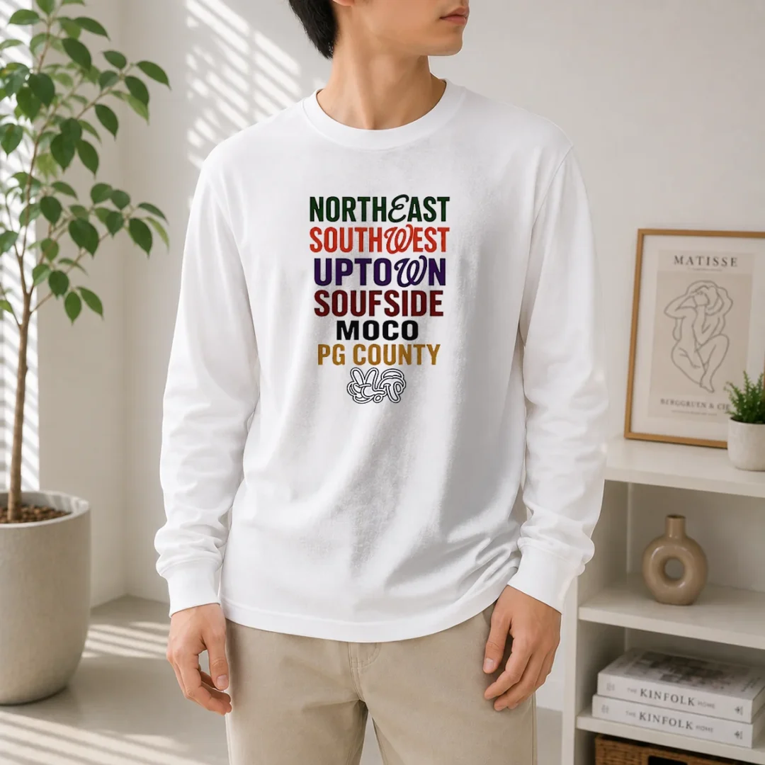 official-original-northeast-southwest-uptown-soufside-moco-pg-county-long-sleeve-shirt Official Original Northeast Southwest Uptown Soufside Moco PG County Long Sleeve Shirt