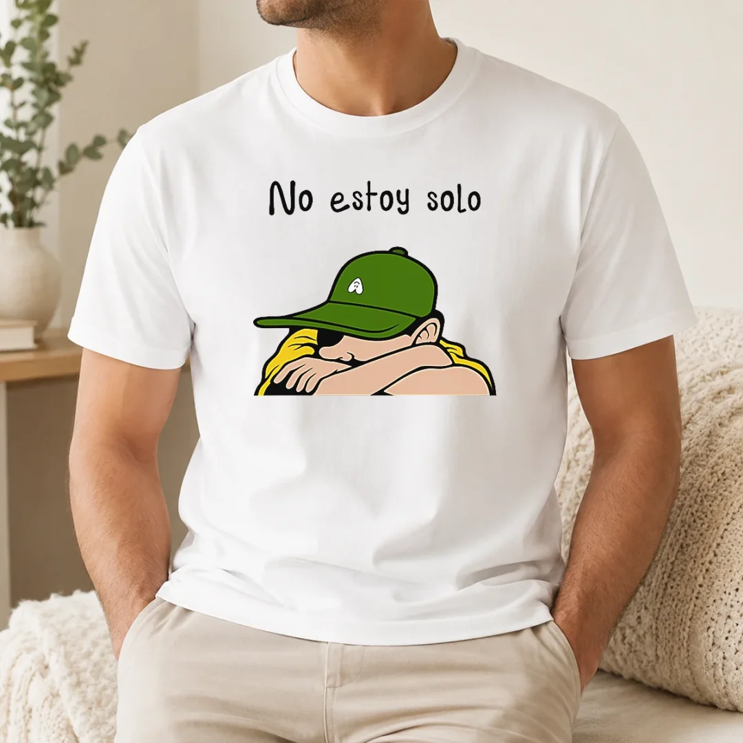 Official Premium No Estoy Solo Charlie Brown Snoopy And Peanuts Gang Hug t shirt Official Premium No Estoy Solo Charlie Brown Snoopy And Peanuts Gang Hug