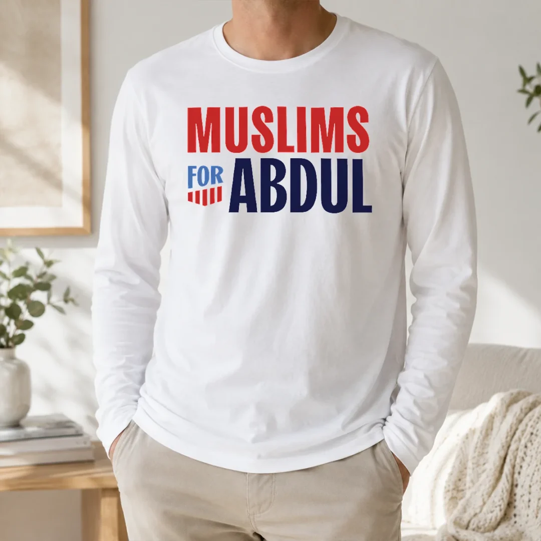 Official Pretty Muslims For Abdul 2026 Long Sleeve Shirt Official Pretty Muslims For Abdul 2026 Long Sleeve Shirt