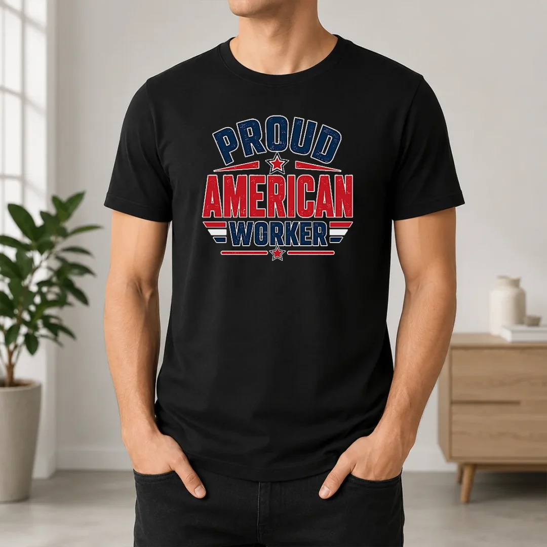 Official Proud American Worker Labour Day Vector t shirt Official Proud American Worker Labour Day Vector