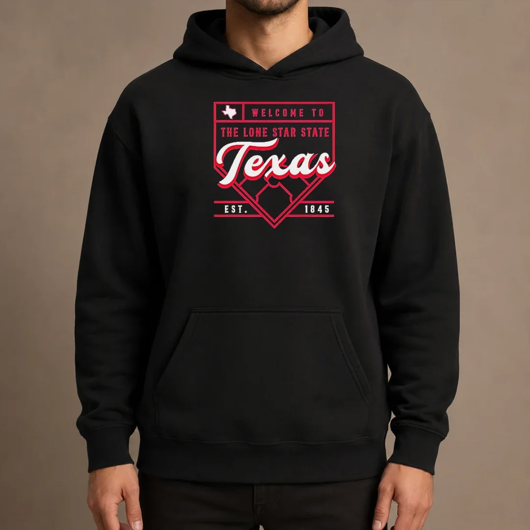 official-welcome-to-the-lone-star-state-texas-est-1845-hoodie Official Welcome To The Lone Star State Texas Est 1845 Hoodie