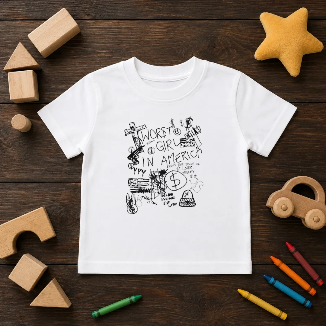 official-worst-girl-in-america-from-the-town-of-st-loser-misery-richard-we-should-link-later-kids-t-shirt Official Worst Girl In America From The Town Of St Loser Misery Richard We Should Link Later Kids T-Shirt