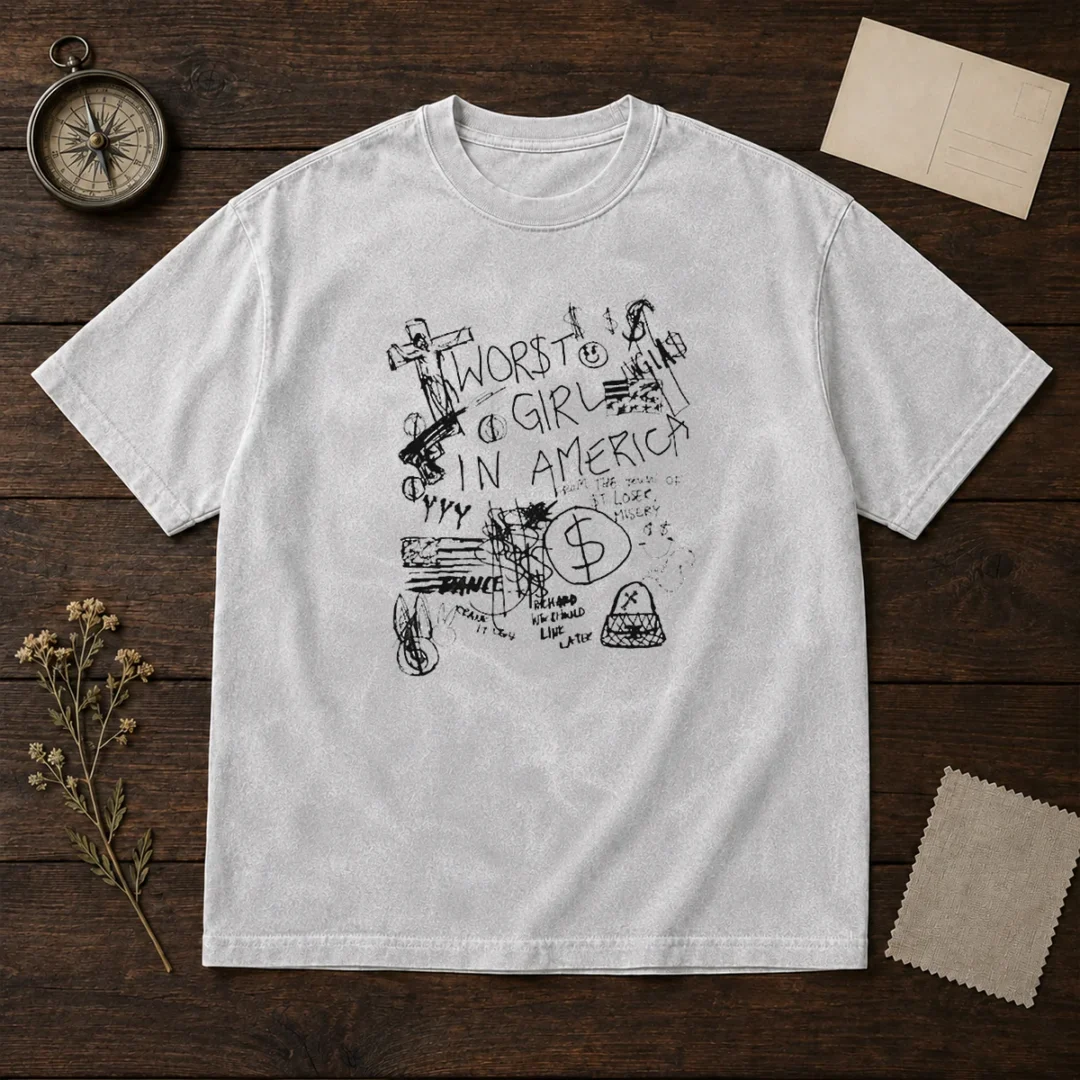 official-worst-girl-in-america-from-the-town-of-st-loser-misery-richard-we-should-link-later-washed-t-shirt Official Worst Girl In America From The Town Of St Loser Misery Richard We Should Link Later washed t shirt in light fabric