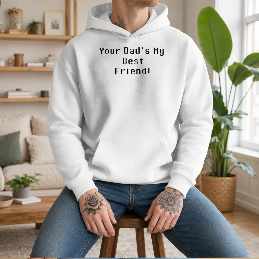 official-your-dad-is-my-best-friend-pixel-hoodie Official Your Dad Is My Best Friend Pixel Hoodie