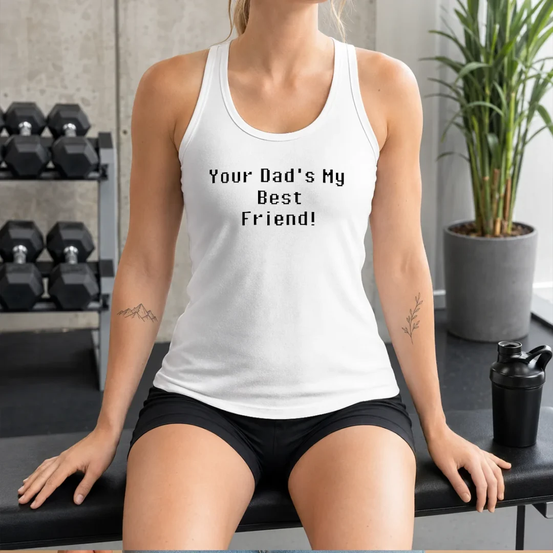 official-your-dad-is-my-best-friend-pixel-tank-top Official Your Dad Is My Best Friend Pixel Tank Top