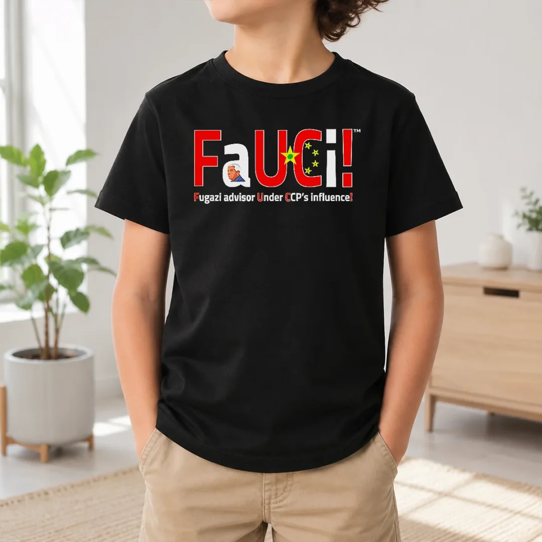 Original Anthony Fauci Fugazi Advisor Under Ccps Influence Kids T Shirt Original Anthony Fauci Fugazi Advisor Under Ccps Influence Kids T-Shirt