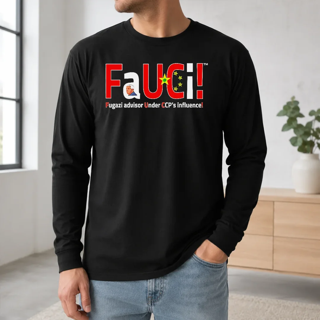 Original Anthony Fauci Fugazi Advisor Under Ccps Influence Long Sleeve Shirt Original Anthony Fauci Fugazi Advisor Under Ccps Influence Long Sleeve Shirt